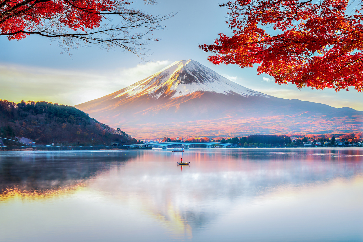 Monte Fuji en Japón (© istockphoto)