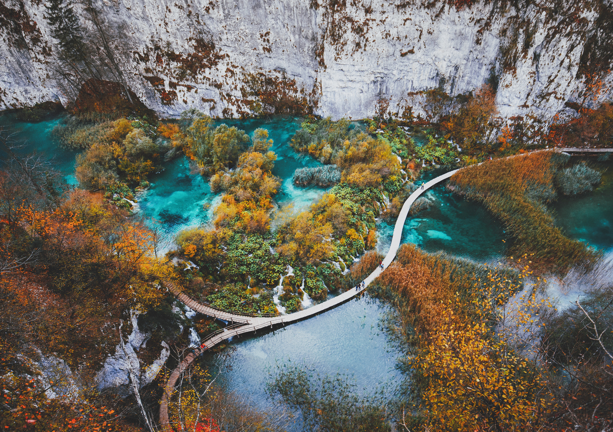 Parque Natural de Plitvice en Croacia (Istockphoto)