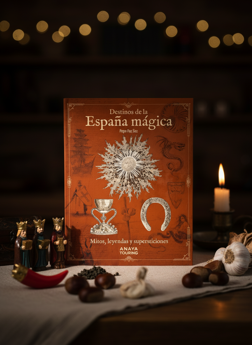 Destinos de la España mágica de Pepo Paz, editorial Anaya Touring