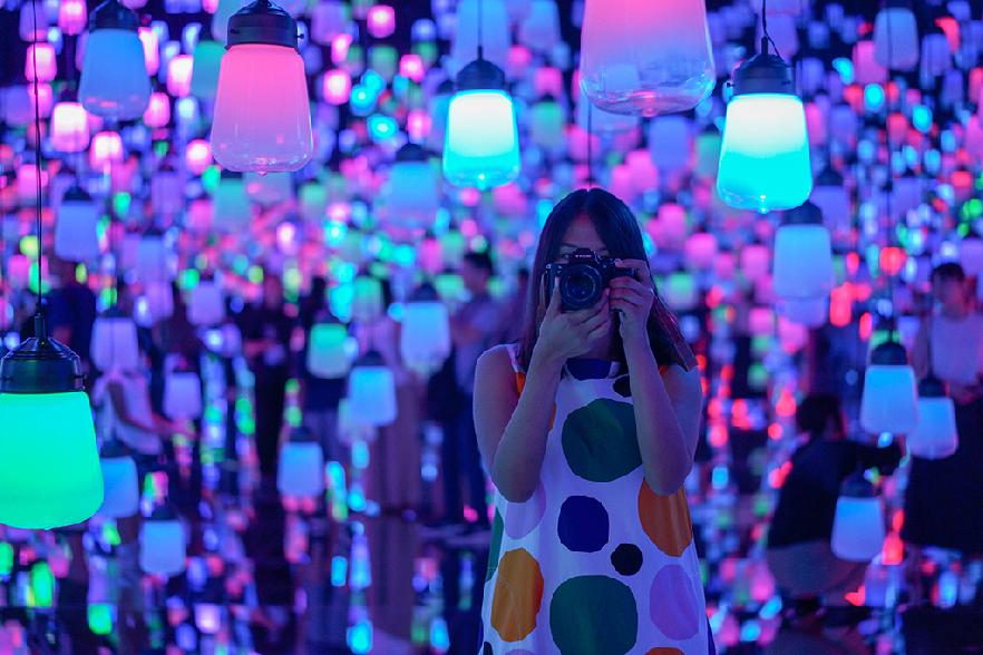 Interior del Museo de Arte Digital